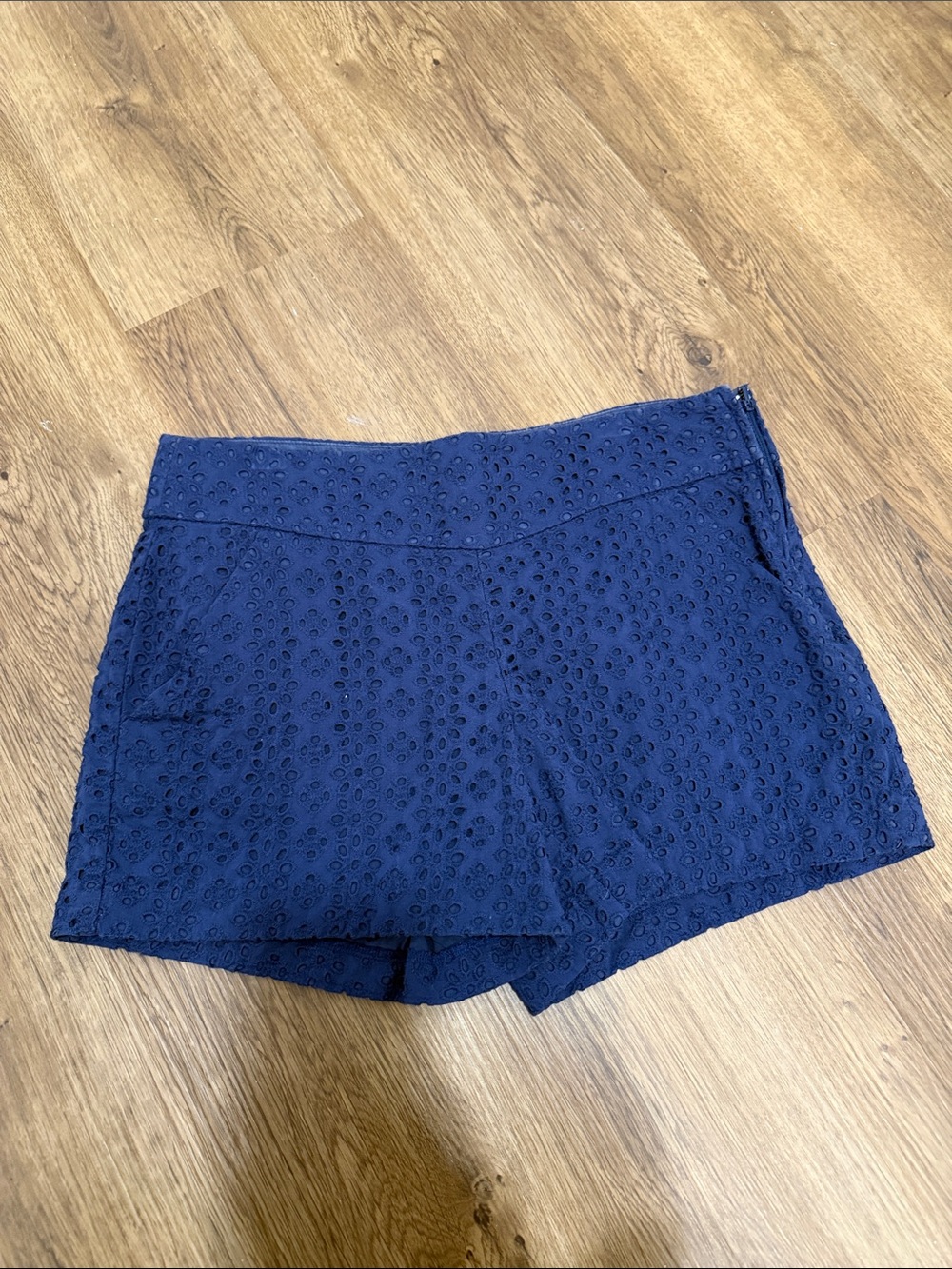 Lilly Pulitzer Navy Eyelet Shorts